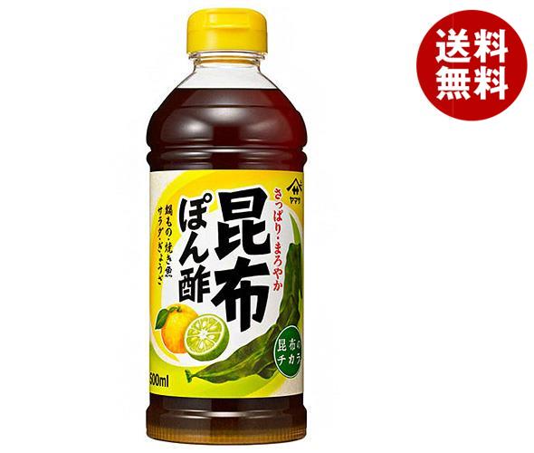 ヤマサ醤油 昆布ぽん酢 500mlPET＊12本入＊(2ケース)