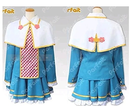 コスプレ衣装 グリモア私立グリモワール魔法学園／我妻浅梨風 靴ウィッグ 別売り風