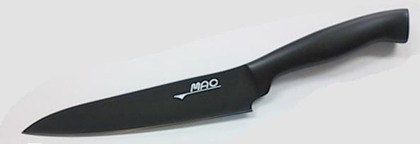 スーパーフッ素包丁(黒)牛刀 ASTBK180