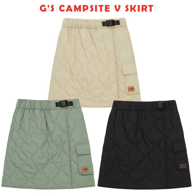 韓国正規品保証 関税負担なしNK6NQ60S GS CAMPSITE V SKIRT デイリー 基本 着装 男子 女子 人気 韓国 ファッション 男女共用 アウトドア
