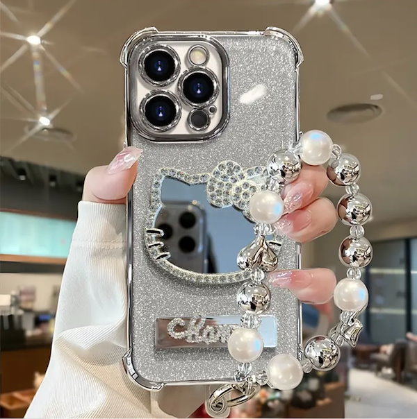 Qoo10] かわいい キティ iphoneケース キ