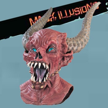 コスプレ 仮装 デイモンマスターマスク 【 コスプレ 衣装 ハロウィン パーティーグッズ おもしろ かぶりもの 怖い マスク ホラーマスク ハロウィン 衣装 変装グッズ 面白マスク おもしろマスク プ