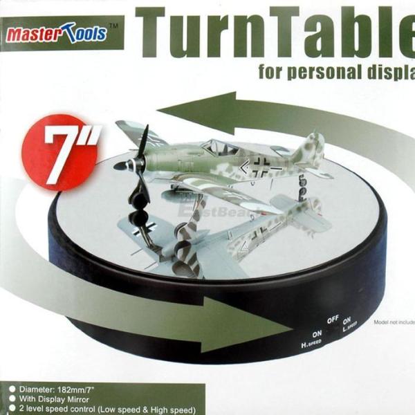 RGK6R17R トランペーター 自動回転ターンテーブル 17cm 展示用模型 5,485円