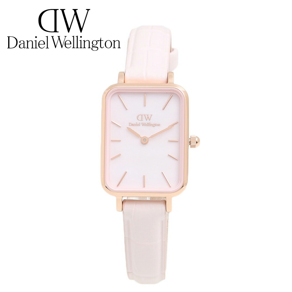 DW 腕時計 レディース クオドロ プレスト DW00100508 DANIEL WELLINGTON 時計 ウォッチ 女性 彼女 嫁 娘 お母さん 誕生日 プレゼント ク
