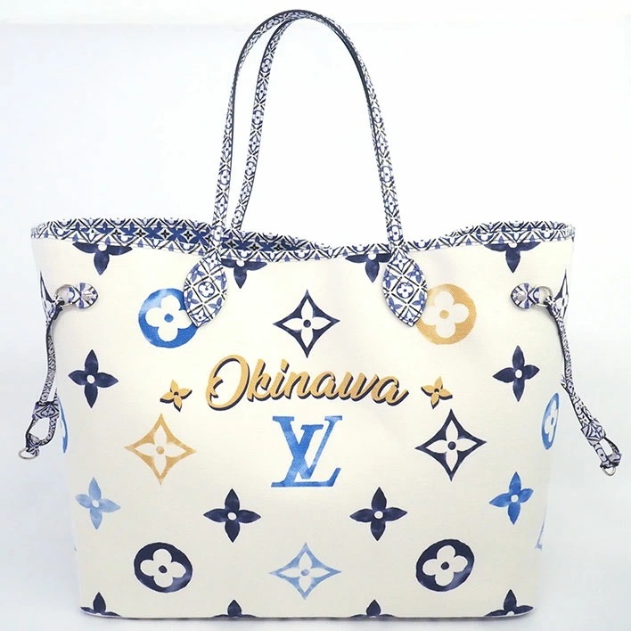 ルイ ヴィトン 沖縄限定ネヴァーフルGM ストール 扇子 3点セット バイザプール レディース 【トートバッグ】 244,900円