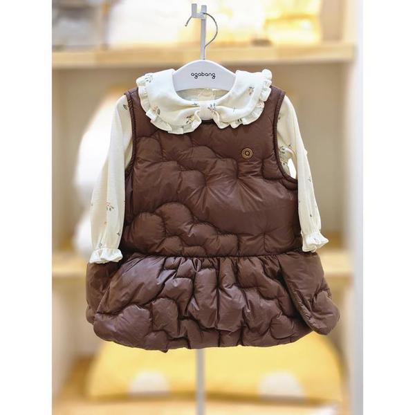 セーブゾーン02 ブラウンワンピース 02s734054 (S41118070)