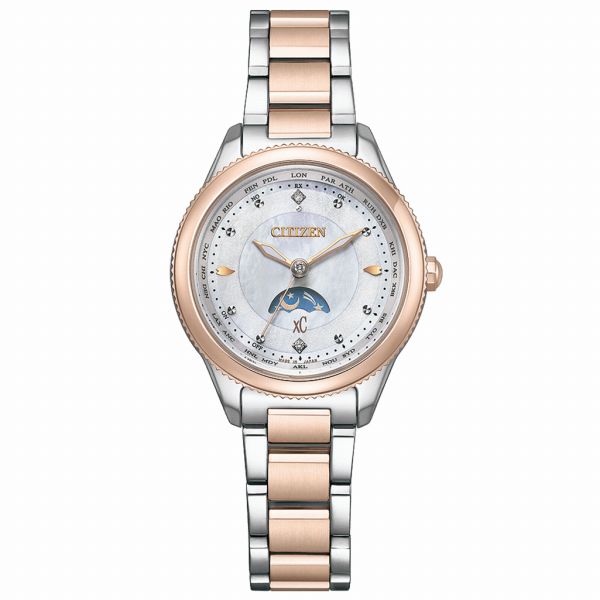 取寄品 正規品 CITIZEN シチズン クロスシー EE1007-67W xC daichi collection Floret Diamond model レディース腕時計