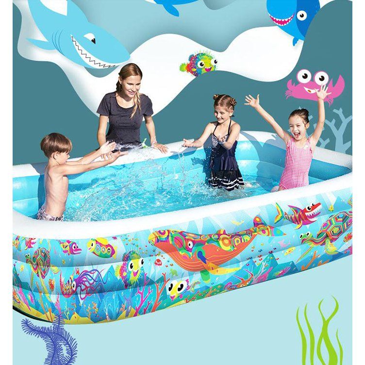プール 家庭用 ビニールプール ファミリープール 子供用 プール 大型 水遊び 大きいプール PVC素材 暑さ対策 家庭用プール 子供用プール 子供 プール 厚く 漏れ防止 自宅 屋外用 お庭