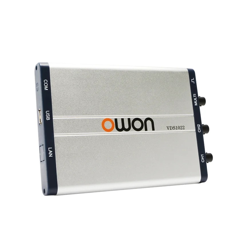 Owon-vds1022i, vds1022,仮想オシロスコープ,デジタルストレージ,100msa/s, 25mhz,USB