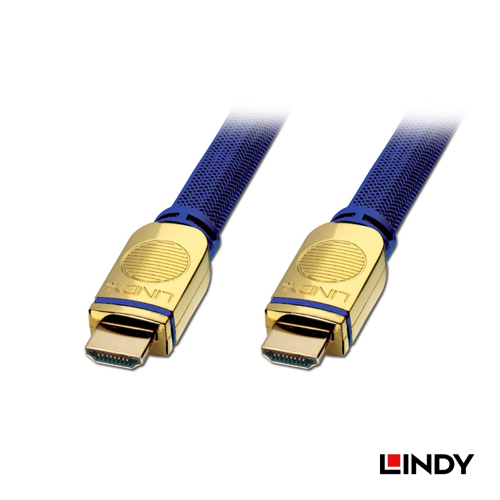 【37421】 LINDY プレミアムゴールド HDMI1.4ケーブル CAT2 イーサネット対応 2m