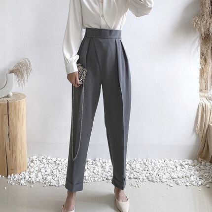 ハイウエストテーパードパンツ ボトムス パンツ テーパードパンツ ロング ロング丈 ハイウエスト かわいい 大人可愛い きれいめ シンプル カジュアル 大人 上品 おしゃれ お洒落 大人可愛い