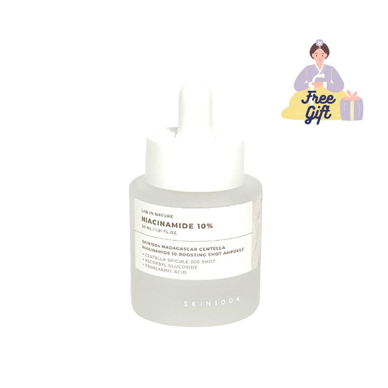 [SKIN100] マダガスカルセンテラ ナイアシンアミド10ブースティンショットアンプル 30ml 　美容液/ナイアシンアミド10％/毛穴ケア/トーンアップ/肌キメ/肌つや/スピキュール/トラネキ