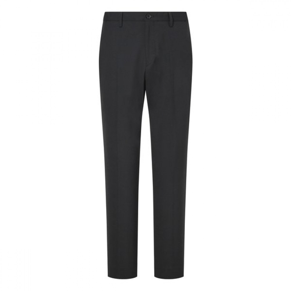 [25SS] [ストレート] ブラックソリッドスラックス HZPA5A261BK