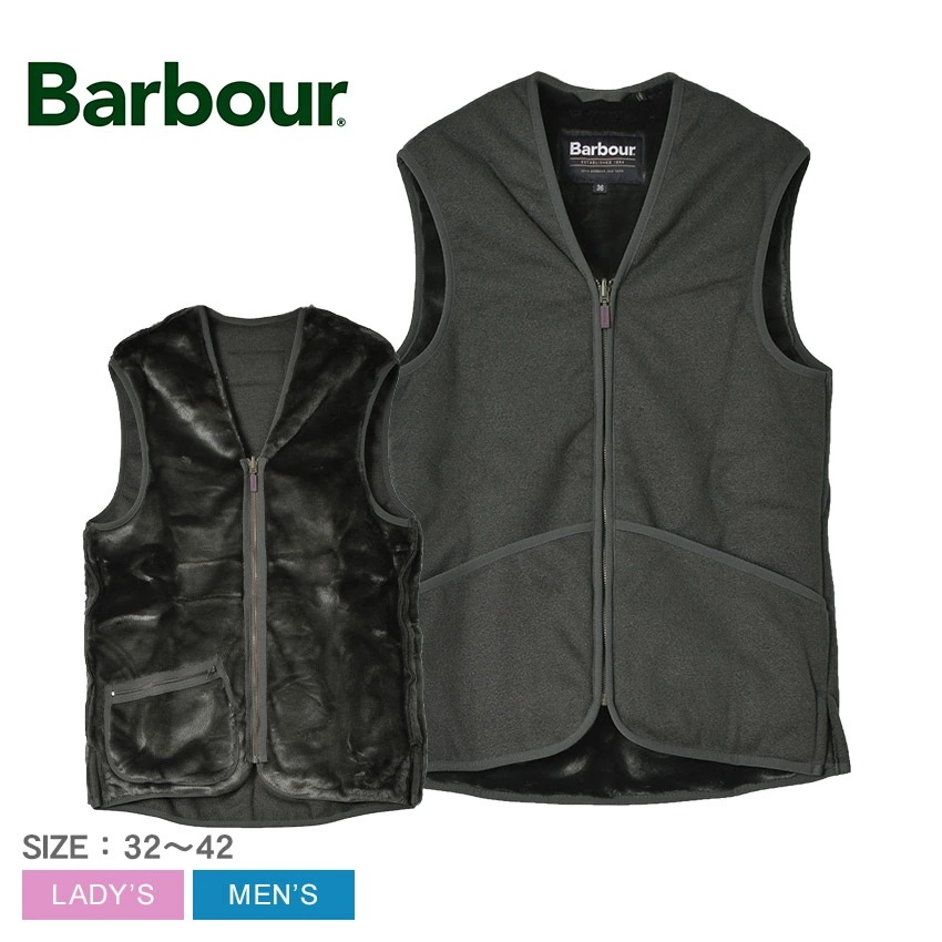 レディース メンズ ベスト ファーベスト リバーシブル 2WAY 防寒 ウエア アウター ライニング WARM PILE WAISTCOAT ZIP-IN LINER MLI0004 ジップ