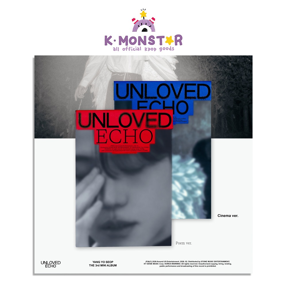 [特典] YANG YOSEOP - Unloved Echo / THE 3rd MINI ALBUM 2種SET APPLEMUSIC