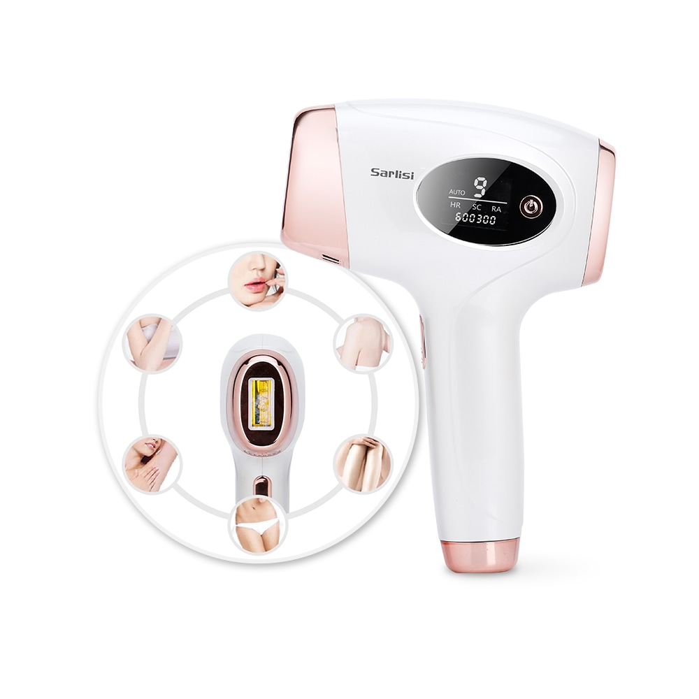 Sanlisi IPL光美容器 ホワイト/ローズゴールド 楽天スーパーSALE】家庭用光美容器世界NO.1*ブランド「Ulike