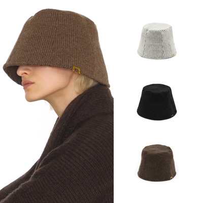 UNDERCONTROL正規品 STAND BUCKET / STRIPE KNIT 3COLOR バケットハット
