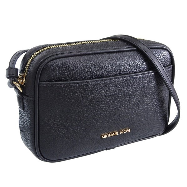 マイケルコース バッグ レディース ショルダーバッグ アウトレット レザーブラック JET SET TRAVEL SM CAMERA XBODY 35R6GTVC5L-BLACK MICHAEL KO