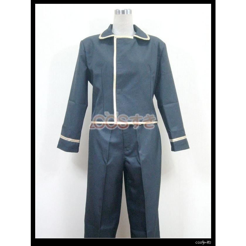 銀魂 真選組隊服 平隊員 金縁 山崎退原田右之助佐々木鉄之助伊東鴨太郎 ハロウィン コスチューム コスプレ衣装 演出服 変装仮装 二次会 イベント パーティー