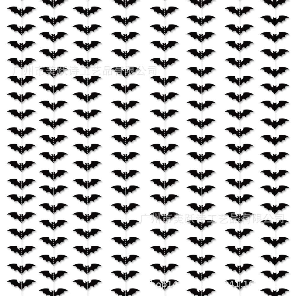 ハロウィンコウモリドアカーテンフラワーペンダントコウモリテーマパーティー吊り下げ装飾装飾旗