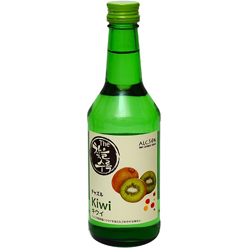 リンゴで醸した チャズル キウイ 14度 360ml x 20本 果汁 焼酎 韓国 ドラマ 定番 食品 食材 料理 お酒 業務用 焼酎 甲類 リキュール ソジュ 6,205円