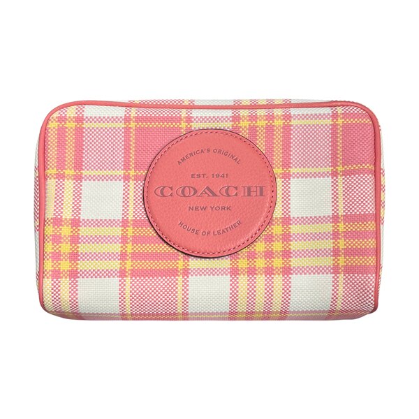 セール 正規品 USA直送 アウトレット 化粧ポーチ チェック柄 コスメティックケースポーチ C8679
