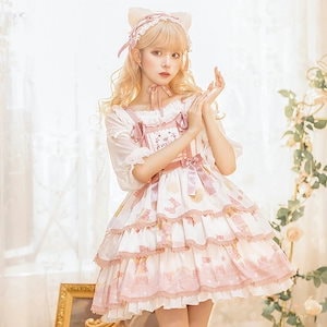 和服 浴衣　コスプレクリスマスコスムハロウィン コスプレコスプレ公主メイド服洋装 二次元メイド服コスプレマルチスタイルセットロリータメイドかわいい新作古風改良コスプレロリータお茶