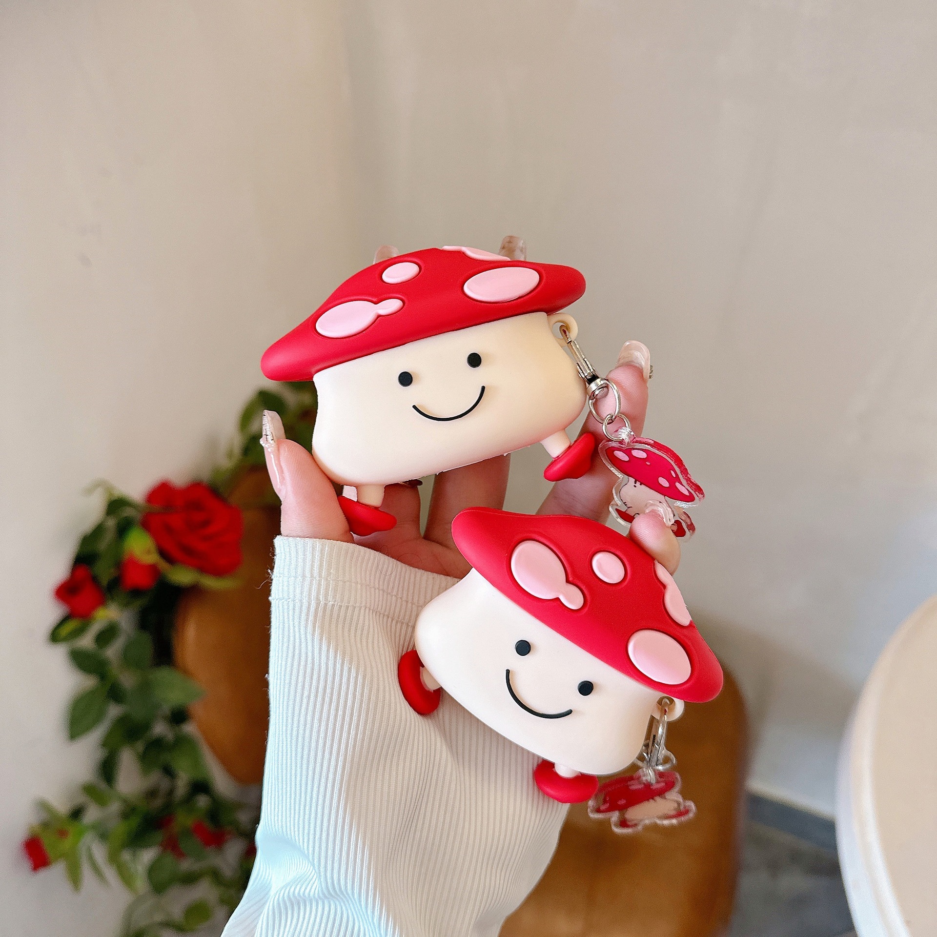 【20点セット】【送料無料】歩くキノコはairpods pro 2アップルBluetooth無線1234世代イヤホンカバーカートゥーン保護ケースに適している 23,149円