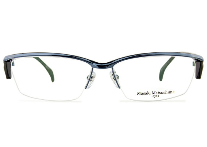 メガネ MF-1252 c.2 ブルーグレー/ブラック 大きい 16,940円