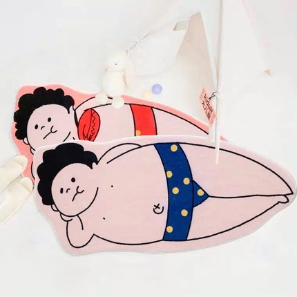 2021新品発売韓国デイジー バスマット カーペット 玄関マット 滑り止め付 マット....