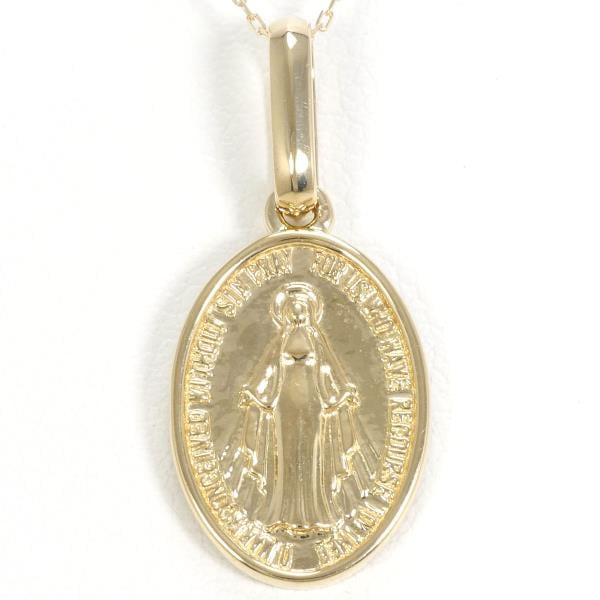 K10 10金 YG イエローゴールド ネックレス 総重量約2.0g 約40cm ジュエリー 中古