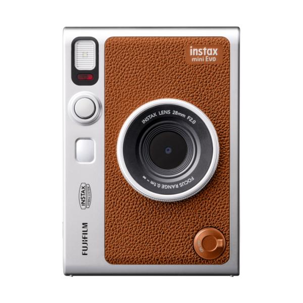 instax mini Evo ブラウン チェキ ハイブリッドインスタントカメラ 4547410520125 新品