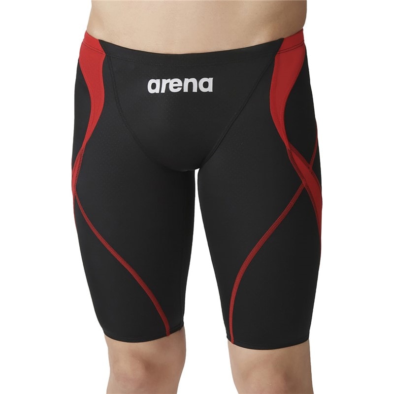 レ-シングスパツツ(ハ-フレツグ) 水泳 水着 M FINA (arn4022m-bkrd)