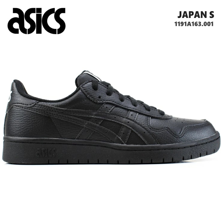 スニーカースニーカー ジャパンS JAPAN S 1191A163-001 BLACK/BLACK