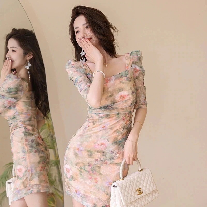 【JY.上品】 ワンピース フォーマル パーティードレス キャバドレス 着痩せ 大人 チャイナドレス 同窓会 披露宴 卒業式 結婚式 演奏会 ウェディング 成人式 正式 73 二次会 発表会