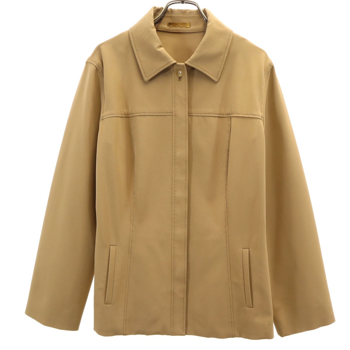 BURBERRY LONDON バーバリーロンドン ジャケット 42 ベージュブラウン 三陽商会 レディース 古着