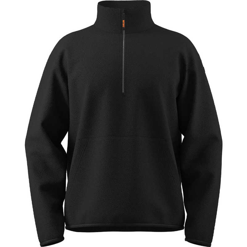 バタフライ　卓球用品 Butterfly ユニセックス ハーフジップ・ライトフリース ブラック S　46810