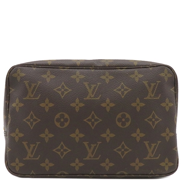 ルイヴィトン LOUIS VUITTON ポーチ トゥルース トワレット23 モノグラムキャンバス モノグラム ゴールド金具 小物入れ 茶 M47524 TH8909【中古】