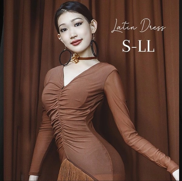 ラテン 衣装 ラテンドレス 社交ダンス衣装 ダンスウエア 黒 豪華なドレス チャチャ サンバ スリム ブラック 豪華 ステージ衣装 レディース ドレス ラテンダンス 舞踏会 演出用 出演 ドレス ワン 5,436円