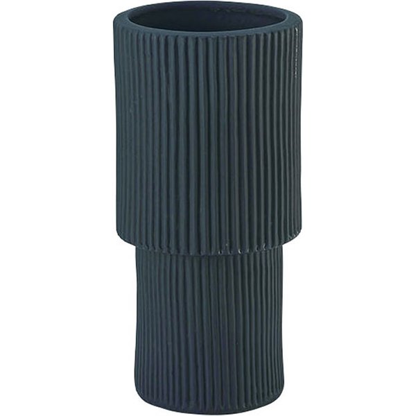 アンブレラ ラック 傘立て 幅18.5×奥行18.5×高さ36cm ブラック 陶器 アンブレラスタンド 玄関雑貨 インテリア雑貨