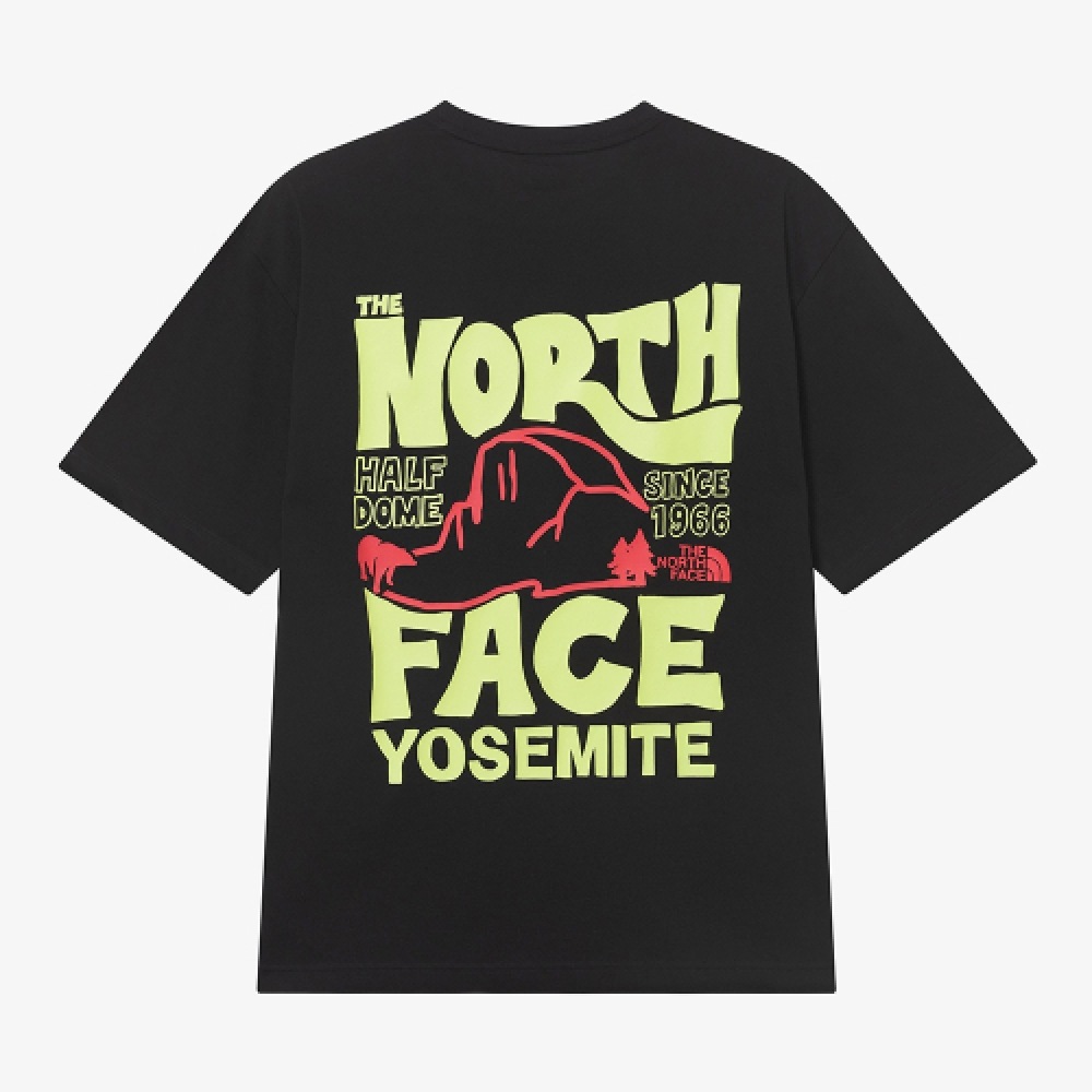 ザ・ノース・フェイス NT7UR07J ホワイトレーベルハーフドームショートスリーブラウンドティー_ブラック