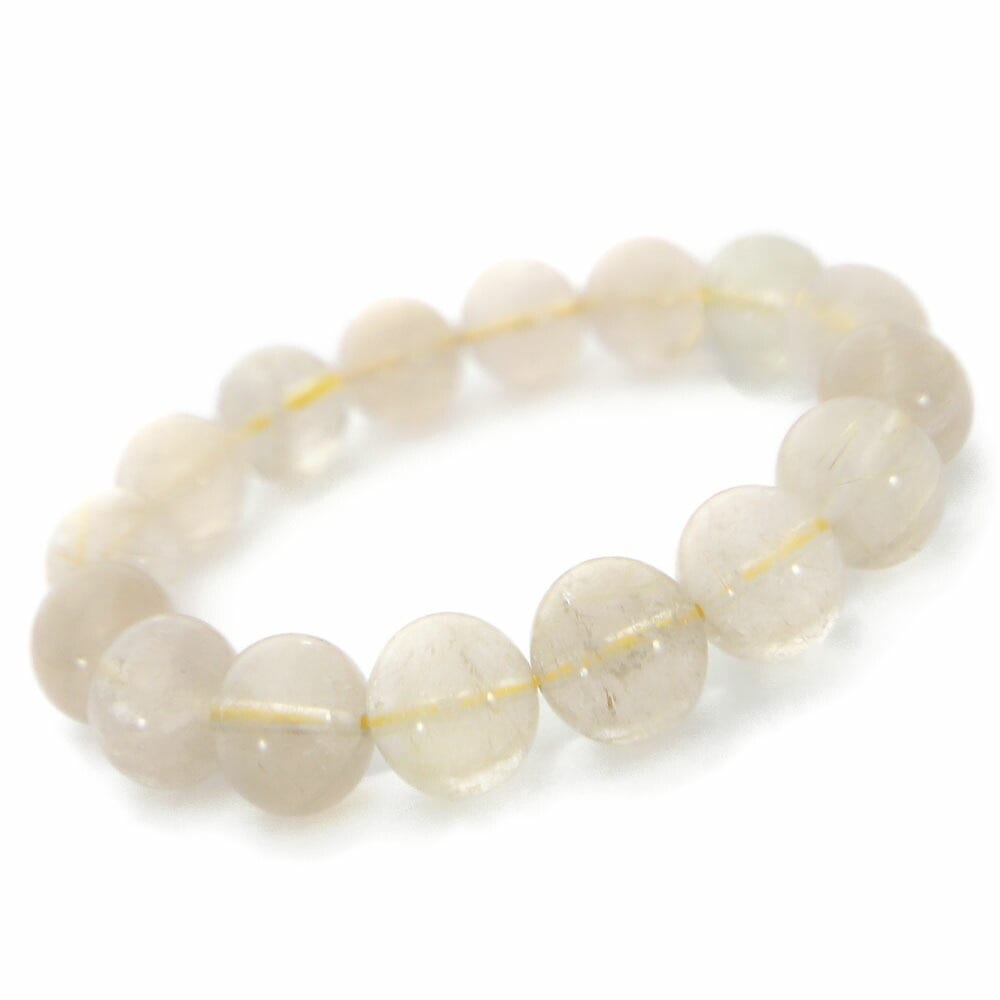 ゴールドルチルクォーツ ルチルクォーツ ブレスレット 11mm パワーストーン ブレスレット メンズ レディース 天然石 数珠 アクセサリー メンズブレスレット レディースブレスレット パワ h835