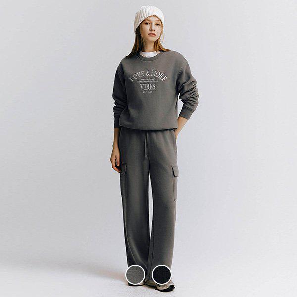 [] 414962 女性用起毛テリールーズフィットパンツ