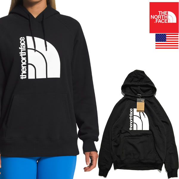 【USAモデル】Women JUMBO HALF DOME フーディ　レディース プルオーバーパーカー