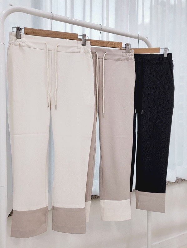 [フィットすごい/クアンクル超おすすめ] 配色 トレーニング パンツ