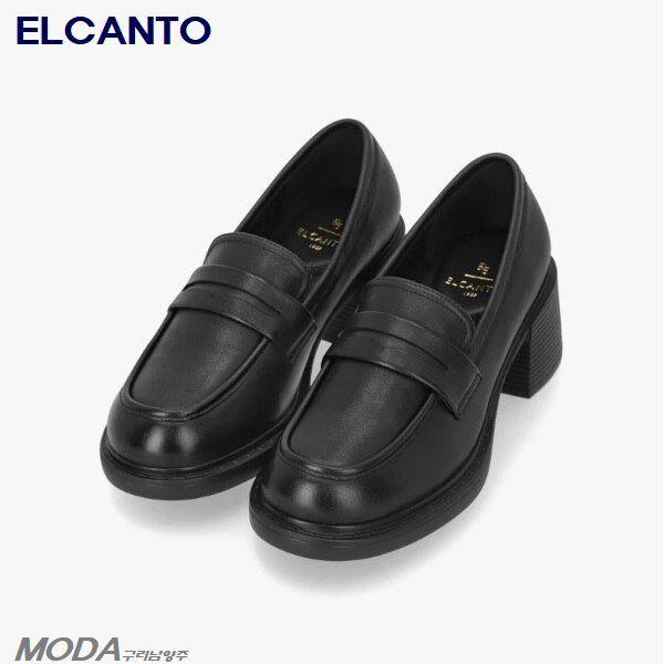 軽量クッションヒールローファーチャンキー女性ローファーLCWD43U613X_GN