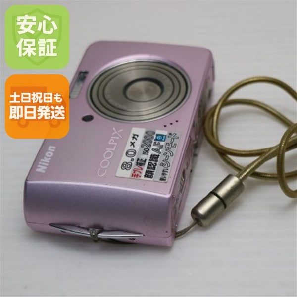 美品 COOLPIX S520 サクラ Nikon デジカメ 168
