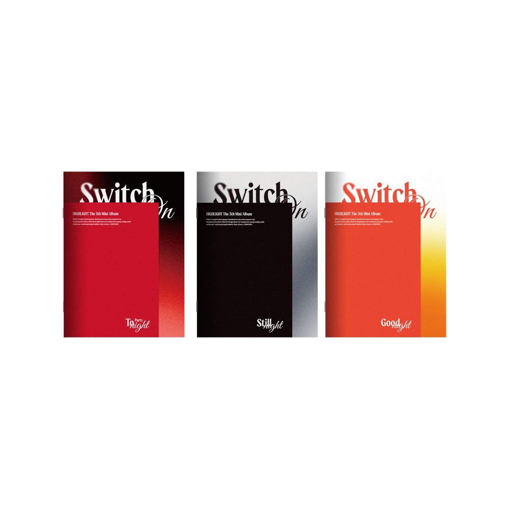 [3種Set] HIGHLIGHT - SWITCH ON (5th mini album) [3月 12日発売]