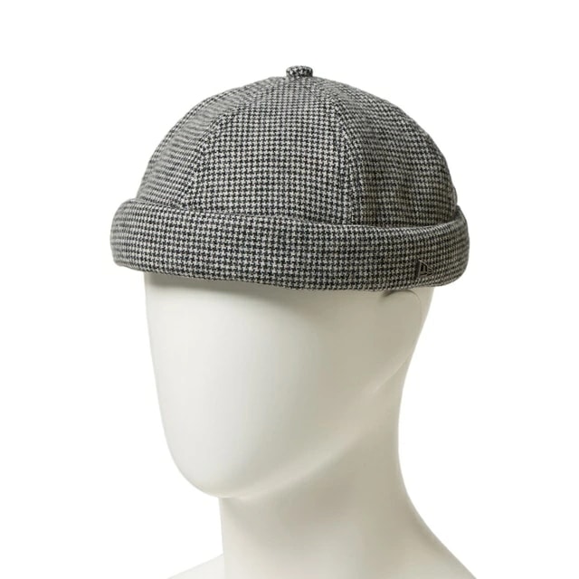 [即納]NEWERA ニューエラ フィッシャーマンキャップ RE:NEWOOL ハウンズトゥース ホワイト/ブラック　メンズ 男性 レディース 女性 帽子 ハット 送料無料 NEW ERA 国内正規