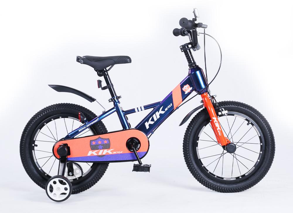 KS オプション品無料 子供用自転車 子ども用自転車 組立動画付き/ピンク/ブルー/16インチ 補助輪付きスタンド付きプロテクター付き